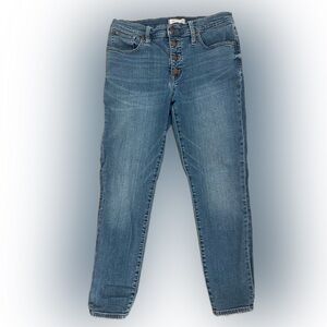 Madewell Classic Button Fly Blue Women's Jeans Size 30
